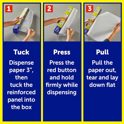 Kitchens Stay Flat Parchment Paper Roll, Non Curling Baking Parchment Paper for Baking and Cooking, Oven Safe up to 425 Degrees, 36 Feet X 15 Inches, 45 Total Sq. Ft.