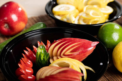 Meal Prep Container Reusable with Lids [25 Set- 24Oz] round Ideal-Food Prep Containers, Food Storage Bento Box | Stackable | Microwave | Dishwasher | Freezer Safe.