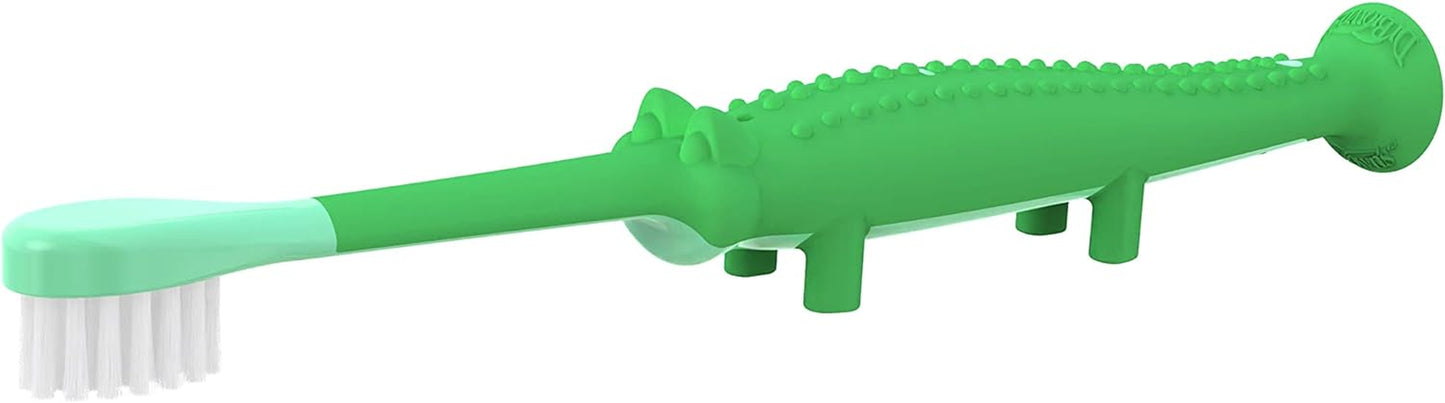 Baby and Toddler Toothbrush - Crocodile, BPA Free - Age 1-4Y
