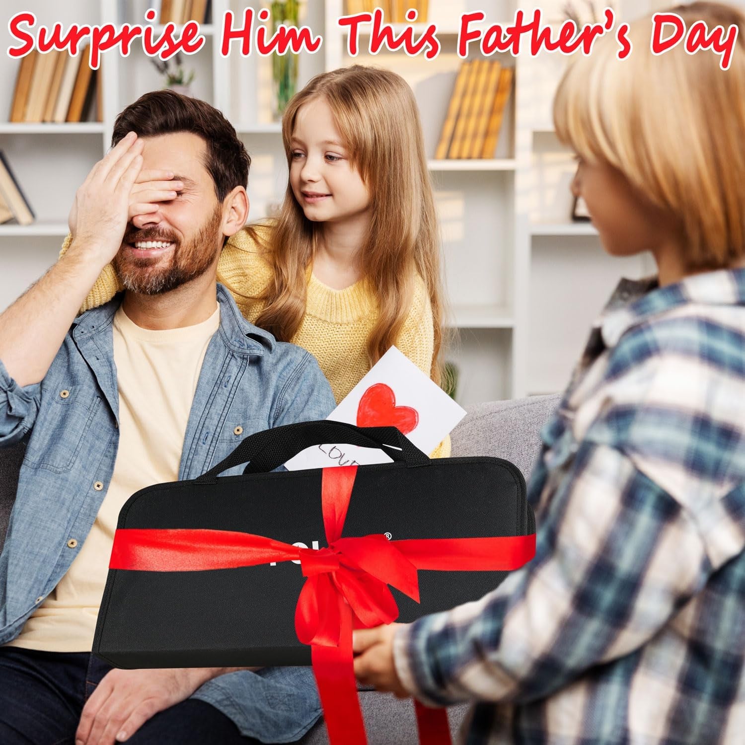 29 PCS BBQ Grill Accessories Stainless Steel BBQ Tools Grilling Tools Set with Storage Bag for Fathers Day Dads Birthday Presents - Camping Grill Utensils Set Ideal Grilling Gifts for Men Women