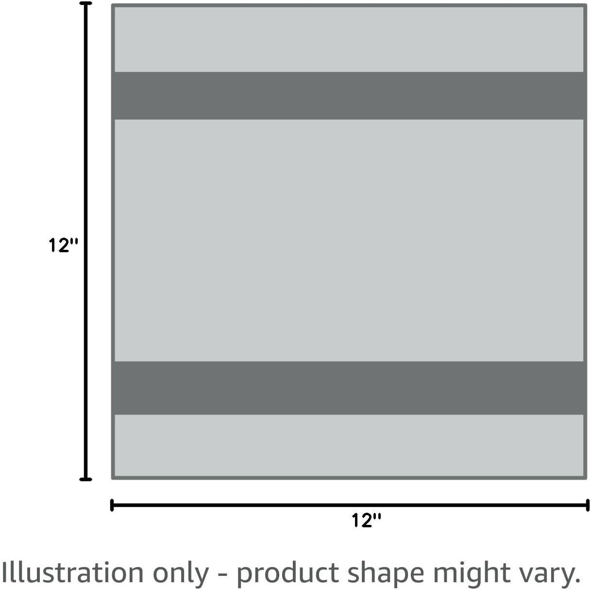 Premium Dish Cloth 100% Cotton 12 X 12 Inches |Pack of 8|-Ultra Soft Tea Towels-Highly Absorbent Kitchen Rags-Terry Dishcloth for Kitchen and Household Cleaning |Grey|