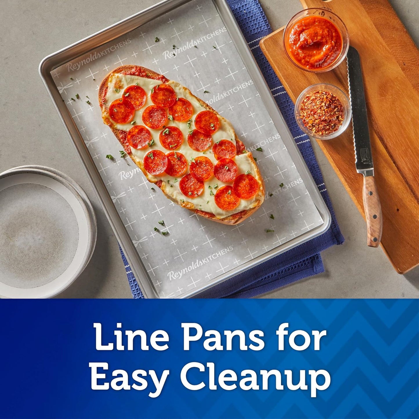 Kitchens Stay Flat Parchment Paper Roll, Non Curling Baking Parchment Paper for Baking and Cooking, Oven Safe up to 425 Degrees, 36 Feet X 15 Inches, 45 Total Sq. Ft.